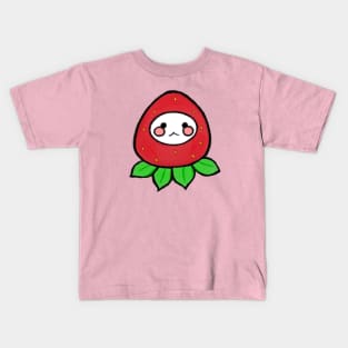 strawberry person Kids T-Shirt